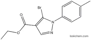 Molecular Structure of 959578-19-9 (5-Bromo-1-p-tolyl-1H-pyrazole-4-carboxylic acid ethyl ester)